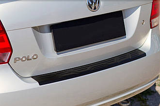 Накладка на задній бампер Volkswagen Polo V 2009-2015 р. в. Поло