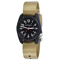 Мужские часы Bertucci 10502 A-1R FIELD COMFORT - BLACK DIAL, FIELD KHAKI COMFORT-WEBB BAND