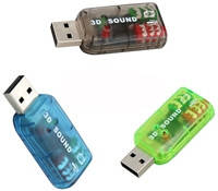 Звукова карта USB 5.1 3D Sound