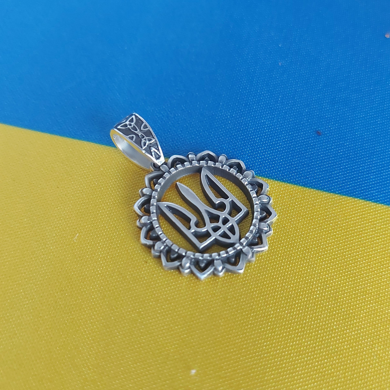 Тризуб, Герб України, Герб Тризуб, Тризубець, кулон, оберіг, амулет, срібло 925, золото 585, бронза