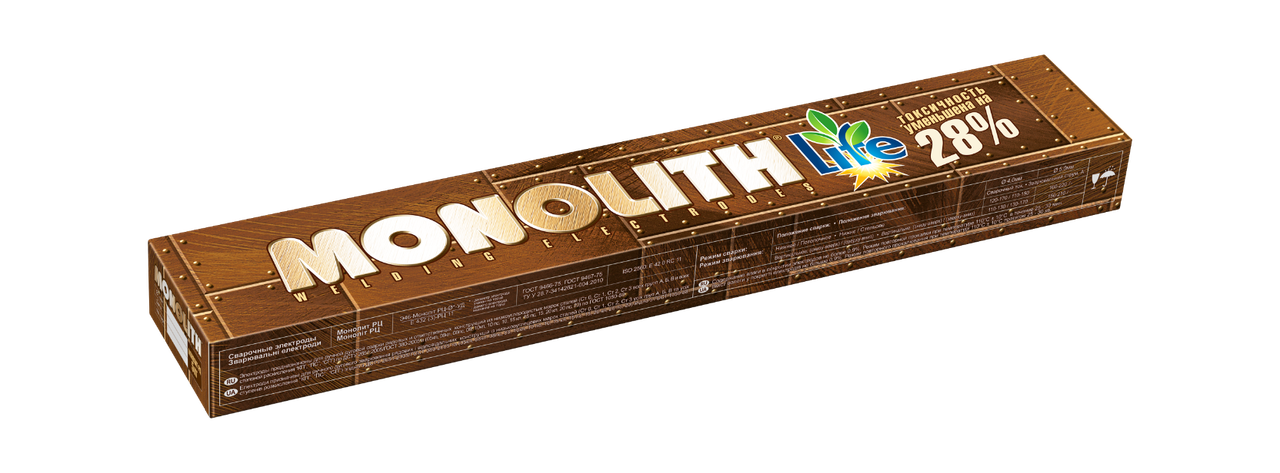 Електроди Моноліт "MONOLITH" РЦ Ø 4 мм (упаковка - 5кг)