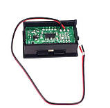 Вольтметр в корпусі 4.5-30, червоний, фото 8