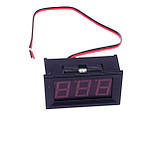 Вольтметр в корпусі 4.5-30, червоний, фото 9