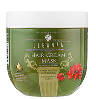 Крем-маска для волосся з екстрактом годжі Leganza Cream Hair Mask With Extract Of Goji Berry (без дозатора)