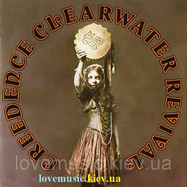 Музичний сд диск CREEDENCE CLEARWATER REVIVAL Mardi gras (1972) (audio cd)