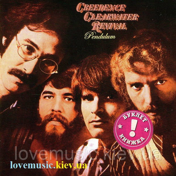 Музичний сд диск CREEDENCE CLEARWATER REVIVAL Pendulum (1970) (audio cd)