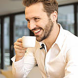 Мікрофон петличний HOCO Type-C Lavalier microphone L14, 2 м, чорний, фото 7