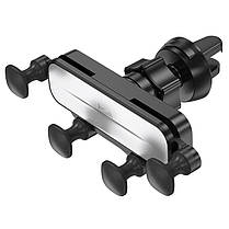 Держач автомобіль HOCO Manner gravity linkage CA102, чорний, фото 3