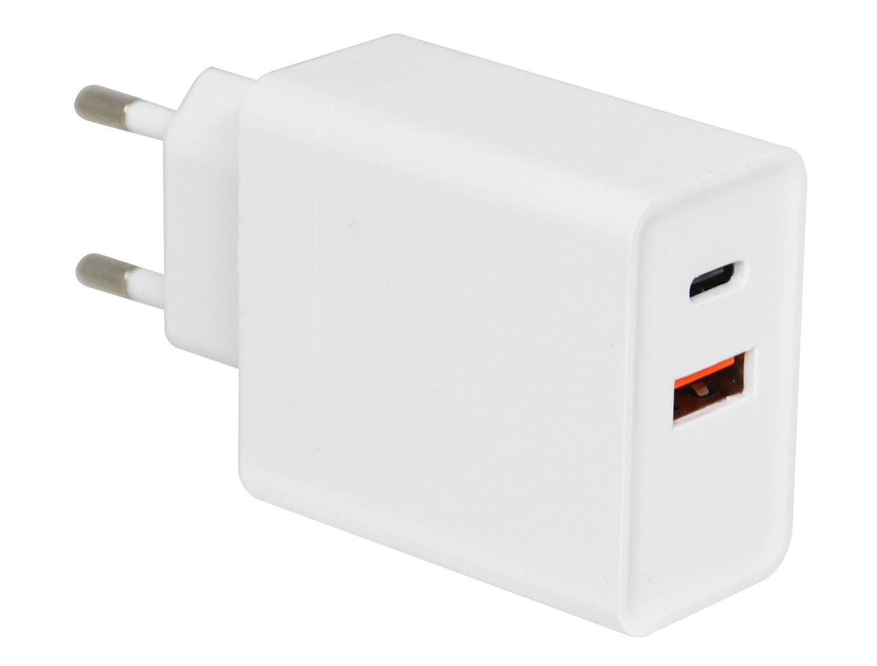 Мережевий зарядний пристрій RIAS AR-QC-PD 3A 5V USB+Type-C White (3_01852)