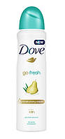 Дезодорант аерозольний жіночий Dove Go Fresh Moisturising Cream (Груша) 150 мл.