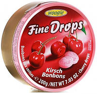 Льодяники з смаком вишні Fine Drops Kirsch Bonbons 200 г.