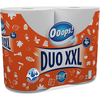 Кухонні двошарові рушники Ooops! Duo XXL 2 /2 шт упаковка / 110 відривів