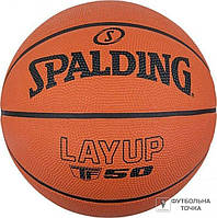 М'яч для баскетболу Spalding LayUp TF-50 84-334Z (84-334Z). Баскетбольні м'ячі.