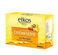 Крем-міло з мигдальною маслом Elkos Body Creme Seife mit Mandelol 150 г