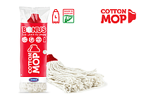 Моп для швабри шнурковий Bonus Cotton Mop розмір L (біла) 1 шт