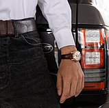 Наручний класичний механічний годинник Lobinni з автопідзаводом з японським механізмом, фото 7