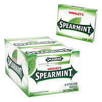 Жевательная резинка WRIGLEY'S Spearmint Chewing Gum 10 упаковок по 15 пластинок