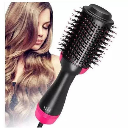 Фен-щітка слайсер для укладання та сушіння волосся 3в1 One Step, фото 1