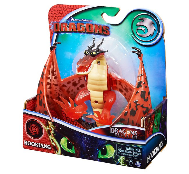 Колекційна фігурка дракона Кривоклик Toothless Hookfang Dreamworks Як приборкати дракона - фото 1 - id-p1649368674