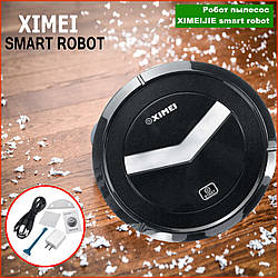 Робот пилосос XIMEIJIE smart robot (M-102) пилосос компактний і потужний сухе прибирання універсальний не галасливий