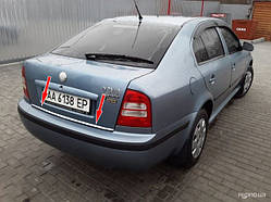 Кромка богажника (нерж.) для Skoda Octavia I Tour A4 1996-2010