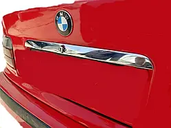 Хром планка над номером (нерж.) Нержавіюча сталь для BMW 3 серія E-36 1990-2000 рр