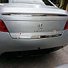 Кромка багажника (нерж) для Peugeot 508 2010-2018 рр., фото 3
