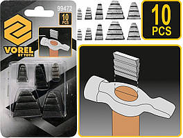 Клинці Розпірні Для Дерев'яних Ручок Набір 10 шт VOREL (99472)