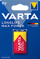 Батарейка VARTA LONGLIFE MAX POWER 6LR61 9V ALKAKINE