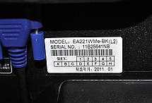 Монітор NEC EA221WMe / 22' / 1680x1050 (16:10) / DVI, VGA, USB / вбудовані колонки, фото 2