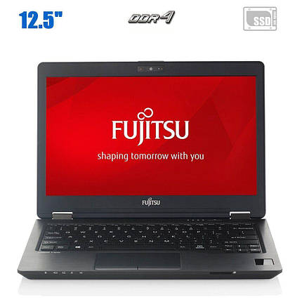 Нетбук Fujitsu Lifebook U727 / 12.5" (1366x768) TN / Intel Core i3-7100U (2) ядра по 2.4 GHz) / 4 GB DDR4 /, фото 2
