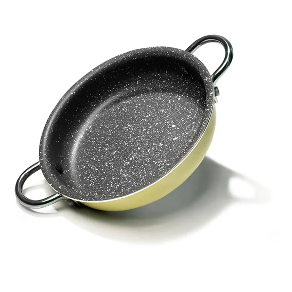 Сковорода глибока "Mini Chef" 16х4см алюмінієва з кам'яним антипригарним покриттям Fissman