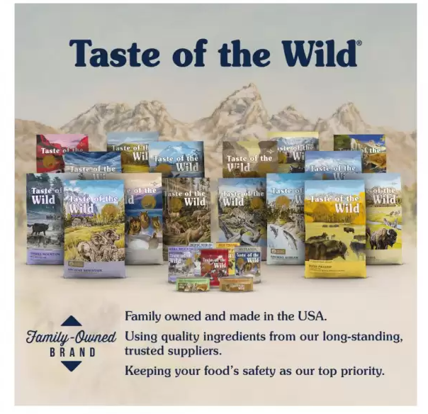 Taste of the Wild Pine Forest Canine Formula 5,6кг корм для собак