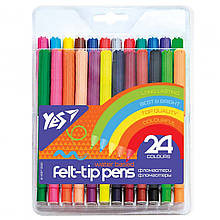 Фломастери YES 24 кольори Erudite