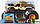 Джип-позашляховик Тиранозавр Рекс Хот Вілс 1:24 Hot Wheels Monster Trucks Tyrannosaurus Rex GWK96, фото 3