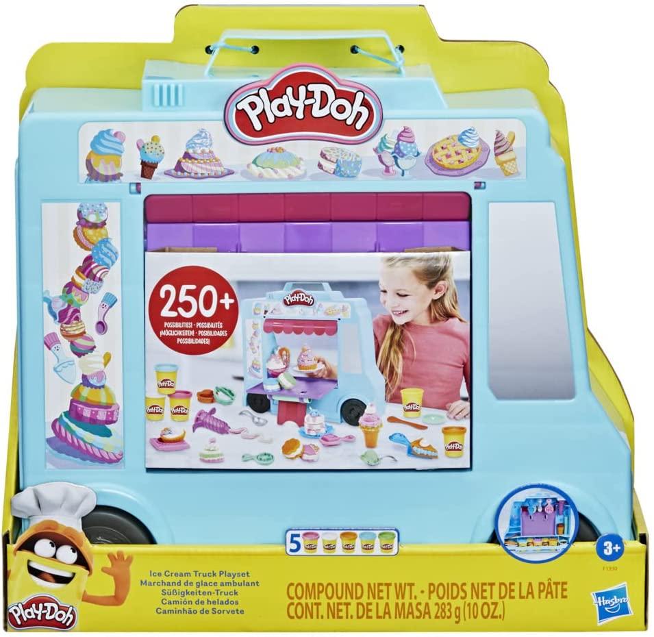 Ігровий набір для ліплення пластилін Play-Doh Ice Cream Truck Вантажівка з морозивом F1390 Hasbro