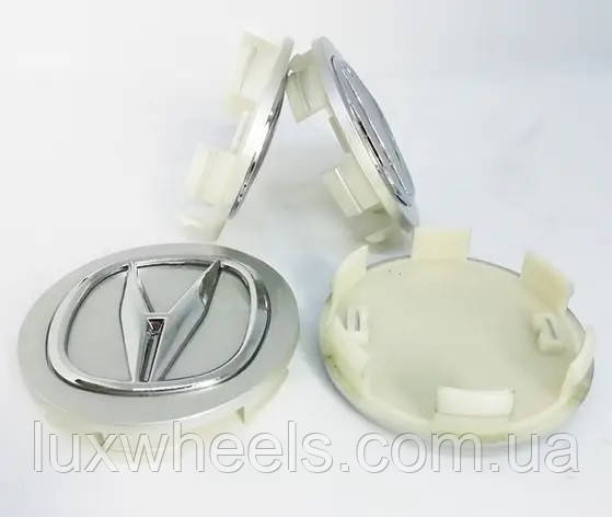 Ковпачки на диски Acura (68/64) TSX, RL, MDX, RDX, ILX, RLX, ZDX, TSX (44732TK4A10) срібло 1 шт.