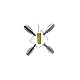 Нагрівальні елементи до побутового інкубатору - лампи з патронами та розсіювачами (комплект 4 шт), фото 9