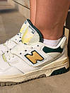 Кросівки чоловічі білі New Balance 550 Aime Leon Dore (08960), фото 10