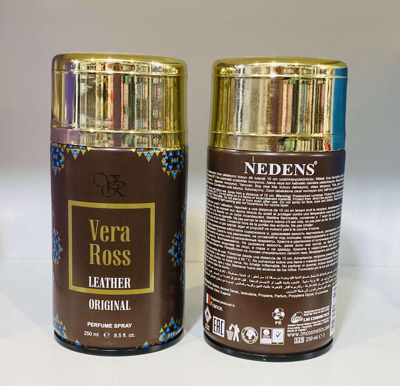 Купить Дезодорант женский NEDENS Vera Ross Leather 250ml, цена 74 грн ...