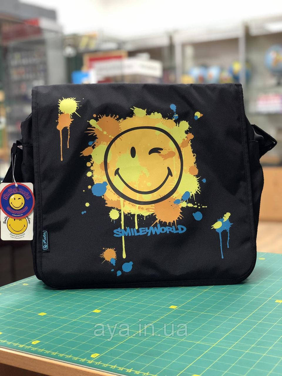 Сумка-мессенджер з двостороннім знімним клапаном Herlitz Be Bag Smiley World