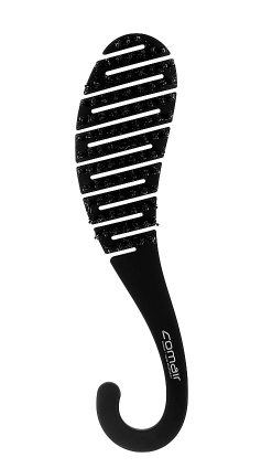 Гнучка щітка з ергономічною ручкою Comair Black Flex Brush