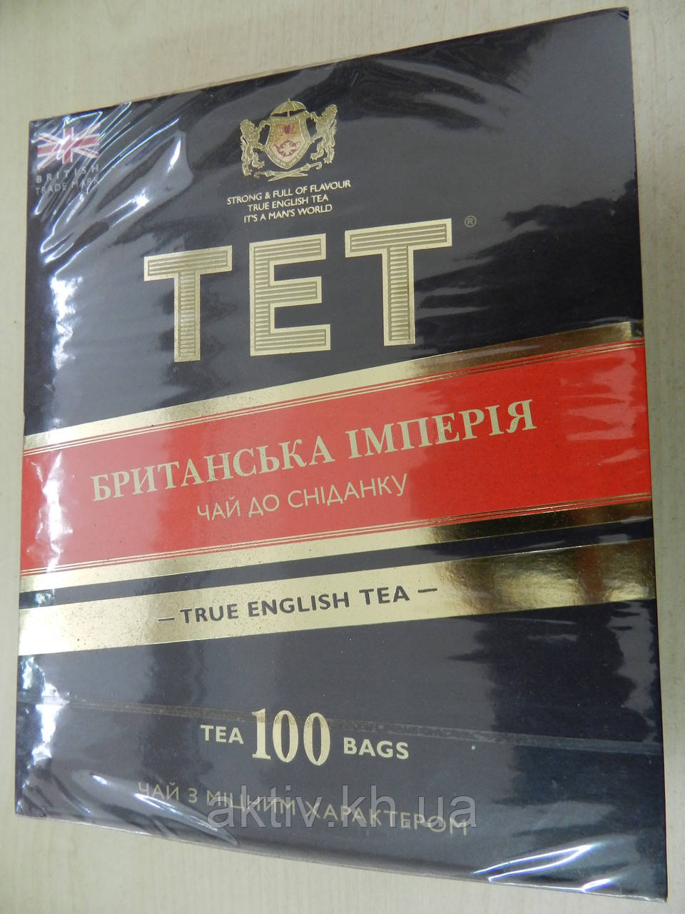 Чай ТЕТ Британська Імперія 100 пакетиків