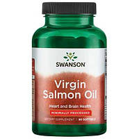 Virgin Salmon Oil 1050 mg Swanson, 90 капсул
