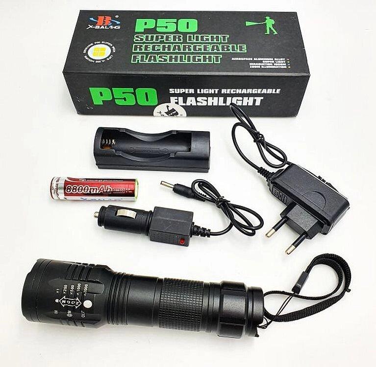 Ліхтар ручний акумуляторний X-balog Bl-8900-p50