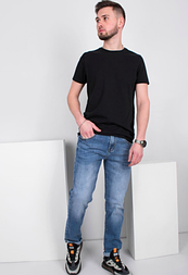 Стильні чоловічі блакитні джинси, р 28,29,30,31,32,33,34,36