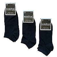 Шкарпетки чоловічі "Marjinal" хб. 40-45р. Чорні. Короткі. Демісезонні.