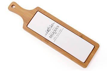 Дошка з керамічною вставкою Sweet Home 39см