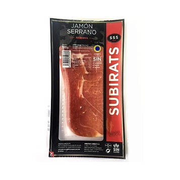 Хамон Subirats Jamon Serrano, 100 грн