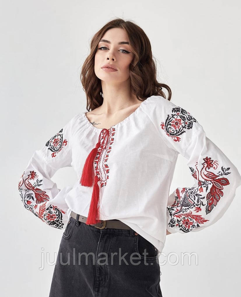 Жіноча вишиванка блуза Жар-птиця
